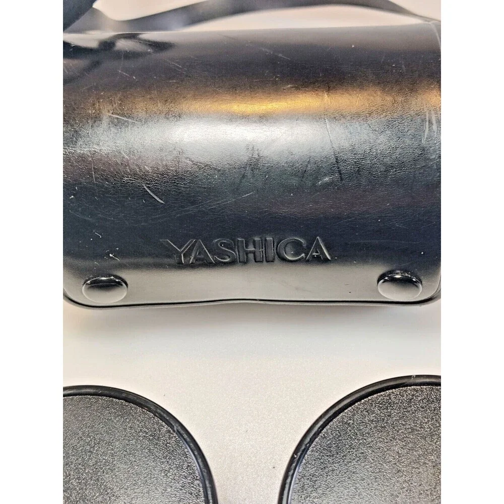 Set Of 2 Yashica Yashikor AUX Wide Angle & Telephoto 1:4 S007 & S008 Lens W/Case